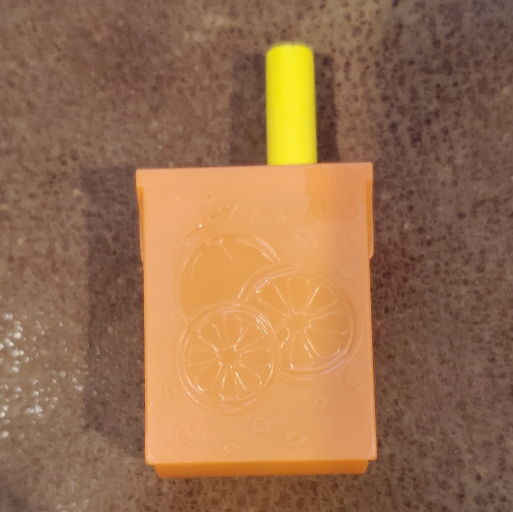 3 inch Baby Alive Orange Juice Box Replacement Toy